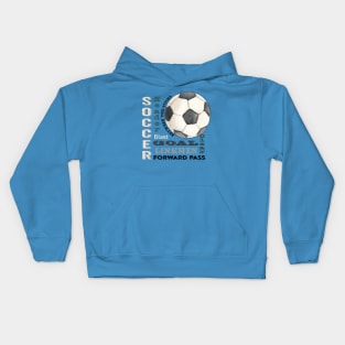 Soccer Art Kids Hoodie